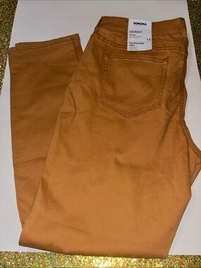 Sonoma Skinny Pants in Camel Tan